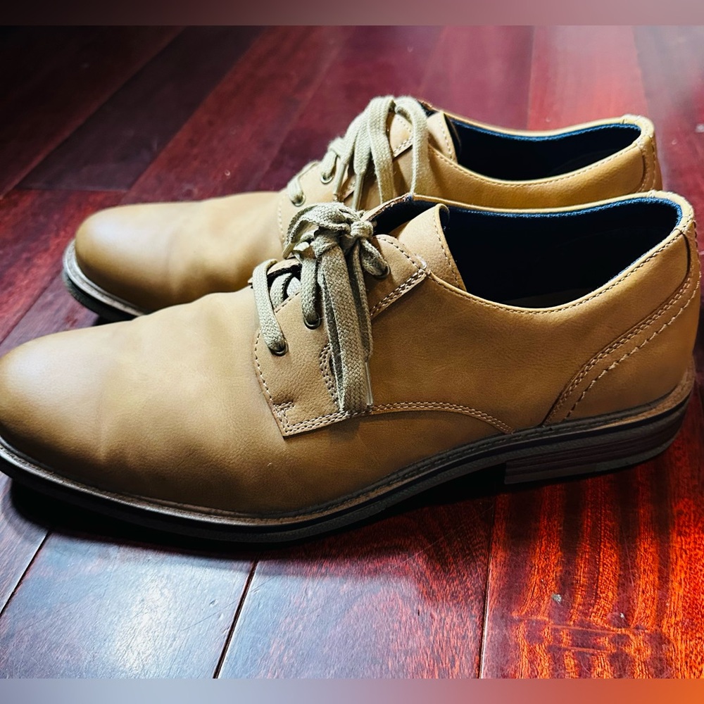 Dockers Tan Leather Oxfords